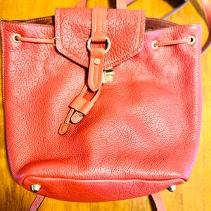 A. Bellucci Italian Leather Women's Backpack Bag Purse